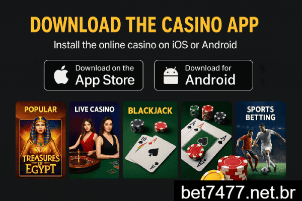 Como baixar o APK oficial da bet7477 no Android